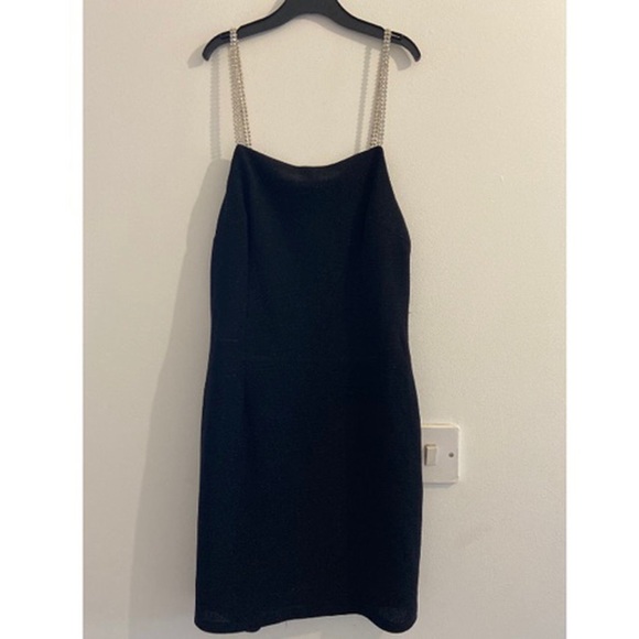 Forever 21 Black Diamond Strap Dress - Picture 4 of 4